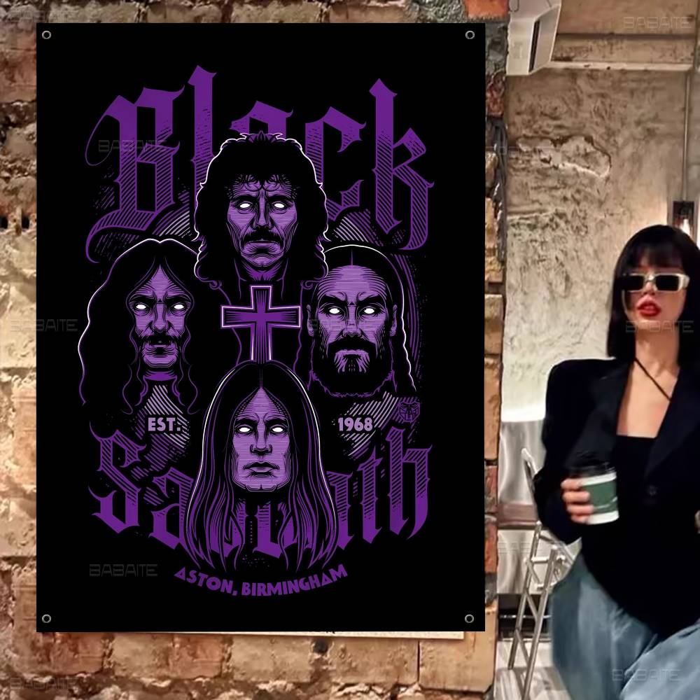 Commercial Printing Company - Black Sabbath Heavy Metal Impressão Avançada