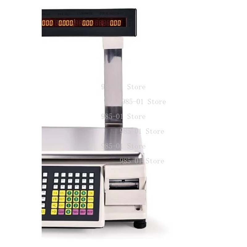 Commercial Label Printing Machine - Balança Eletrônica com Impressão de Etiquetas