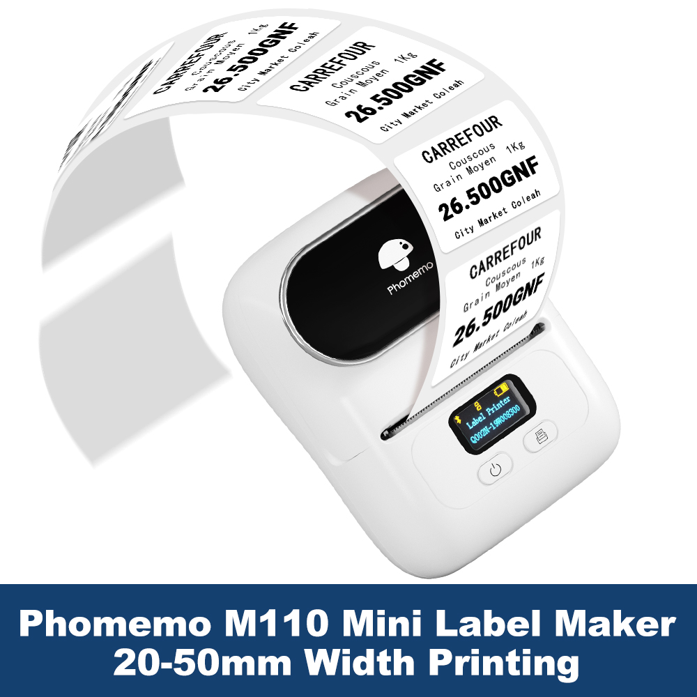 Commercial Label Printing Machine - Impressora de etiquetas Phomemo M110 Label