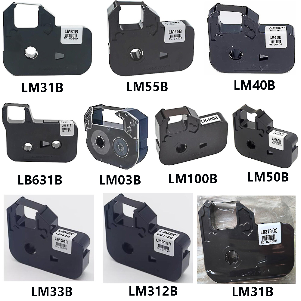 Commercial Label Printing Machine - Português Original Faixa de Tinta Preto
