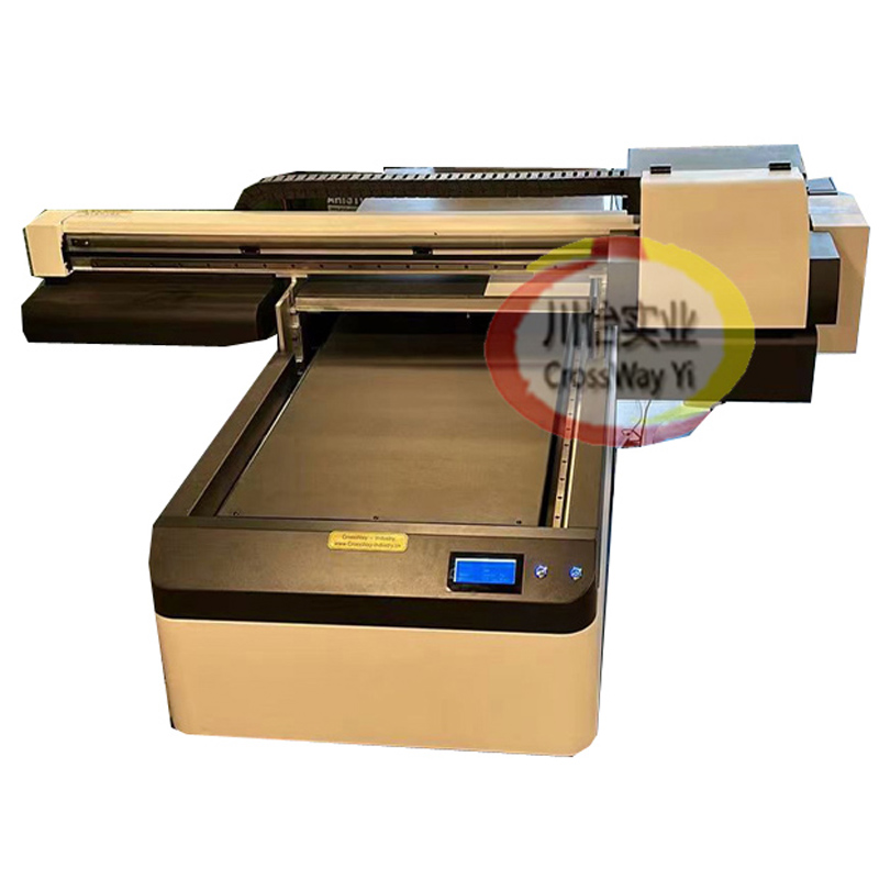 Commercial Label Printing Machine - Impressora UV do leito com três