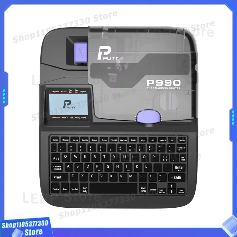 Commercial Label Printing Machine - Impressora de Etiquetas Digitais P990, Máquina