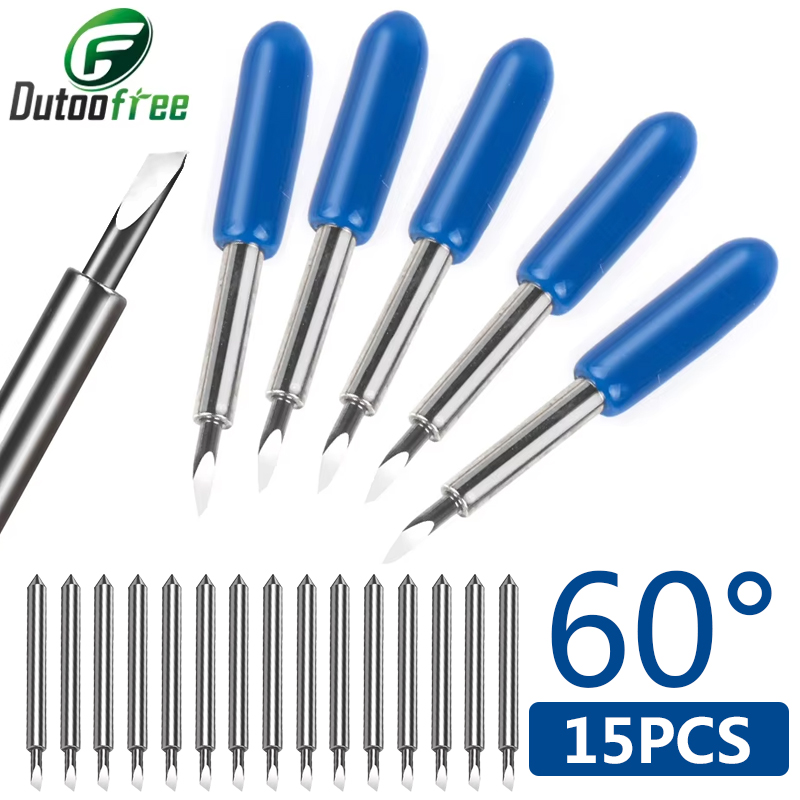 Cutting Plotter Blade - 15 Peças/lote Lâminas de Corte de