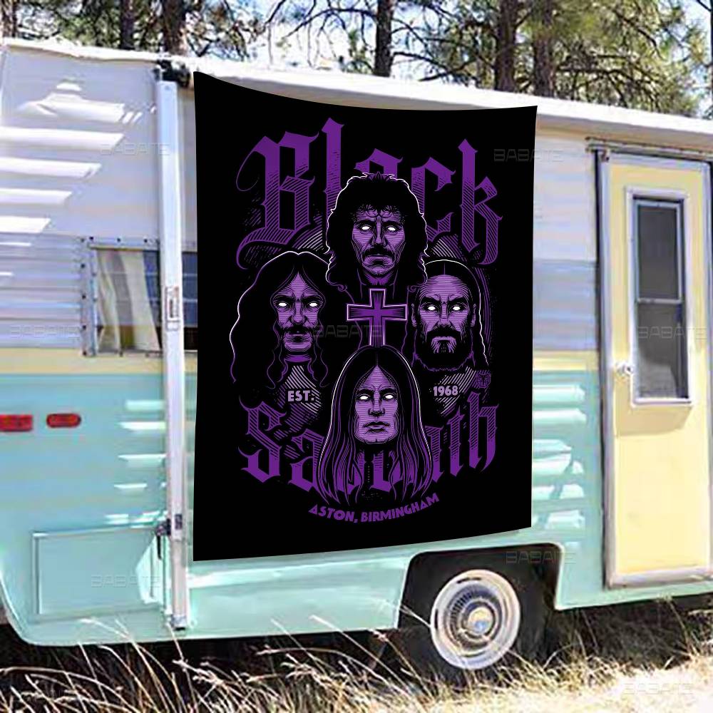 Black Sabbath Heavy Metal Impr - Commercial Printing Company avaliação e preço
