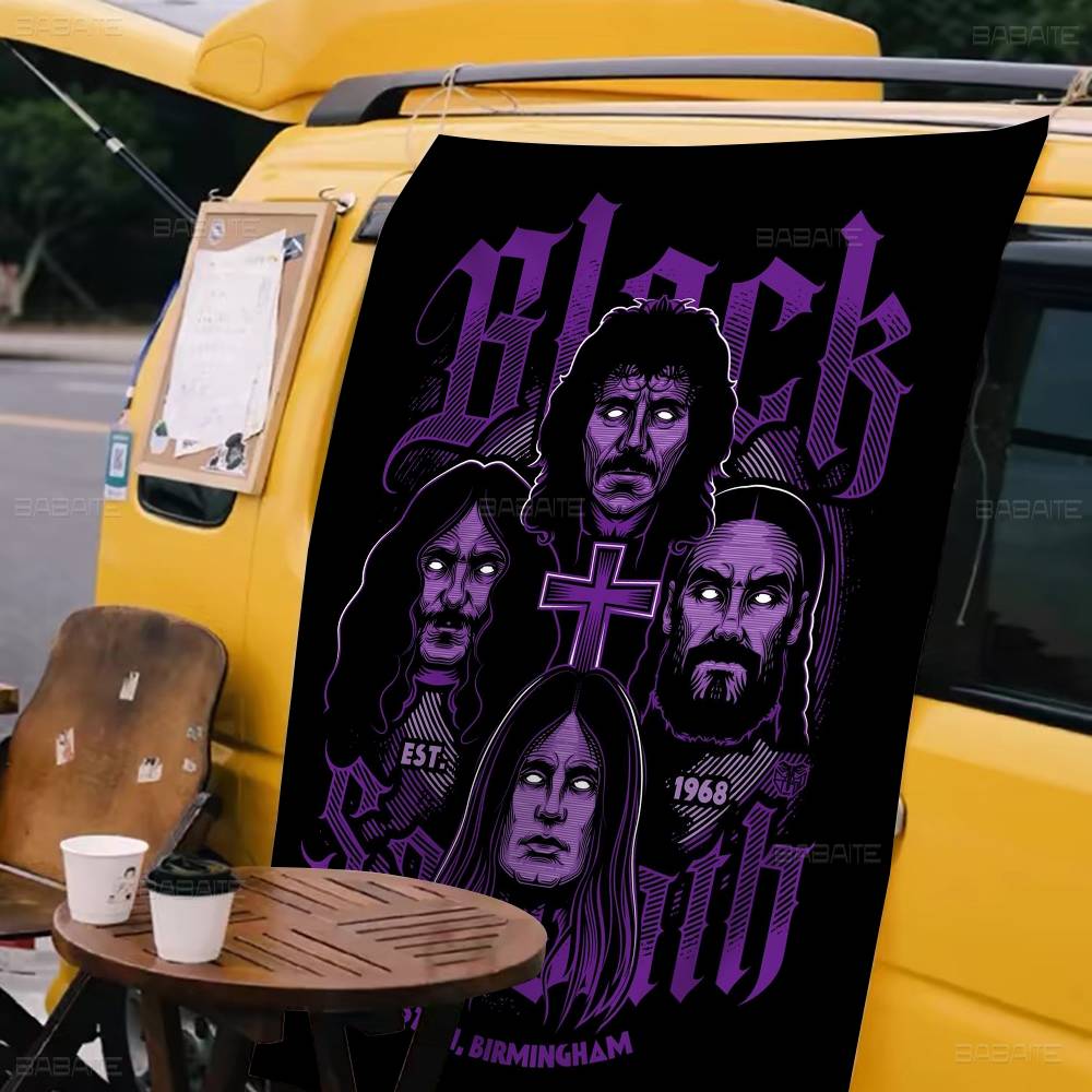 Black Sabbath Heavy Metal Impr - Commercial Printing Company avaliação e preço