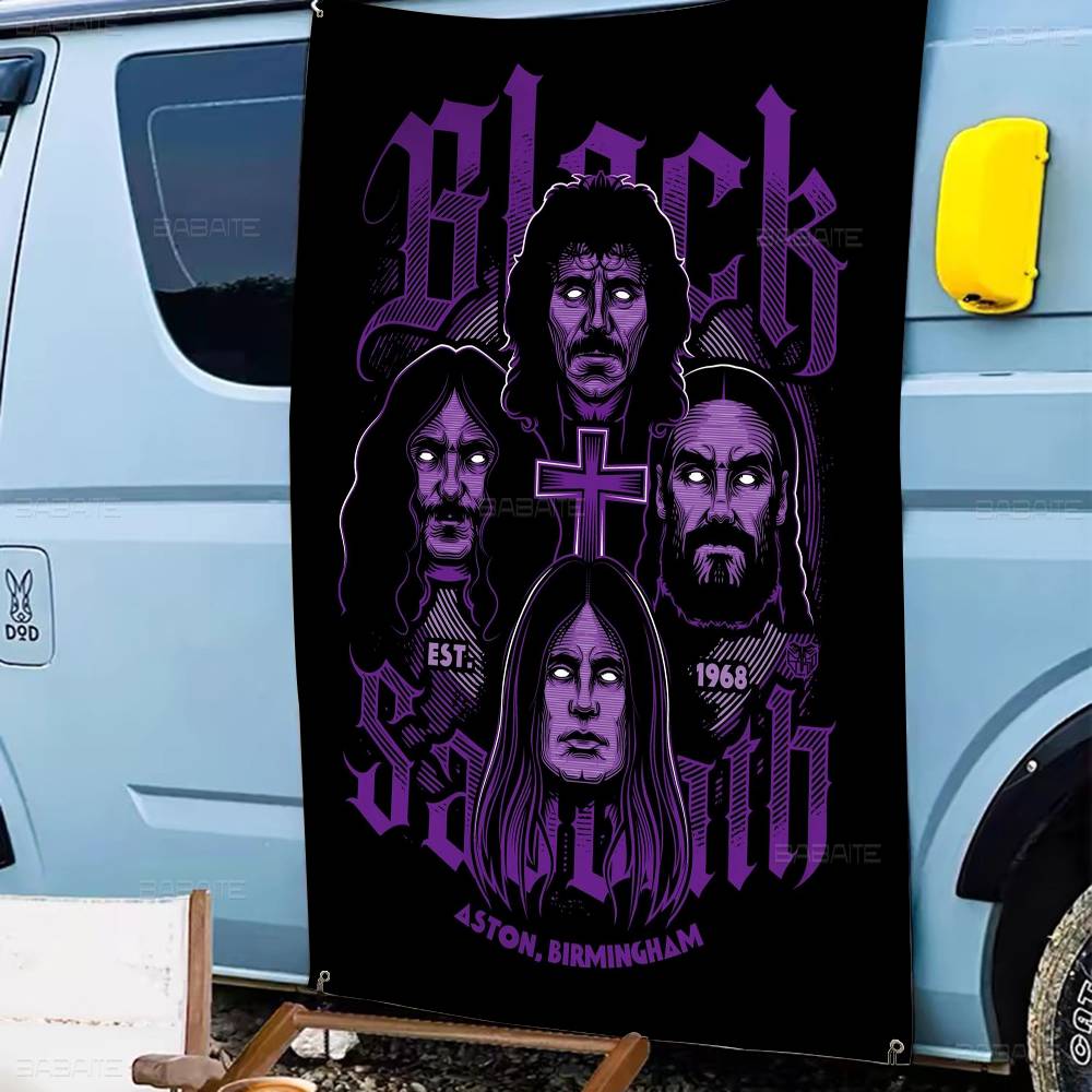 Black Sabbath Heavy Metal Impr - Commercial Printing Company avaliação e preço
