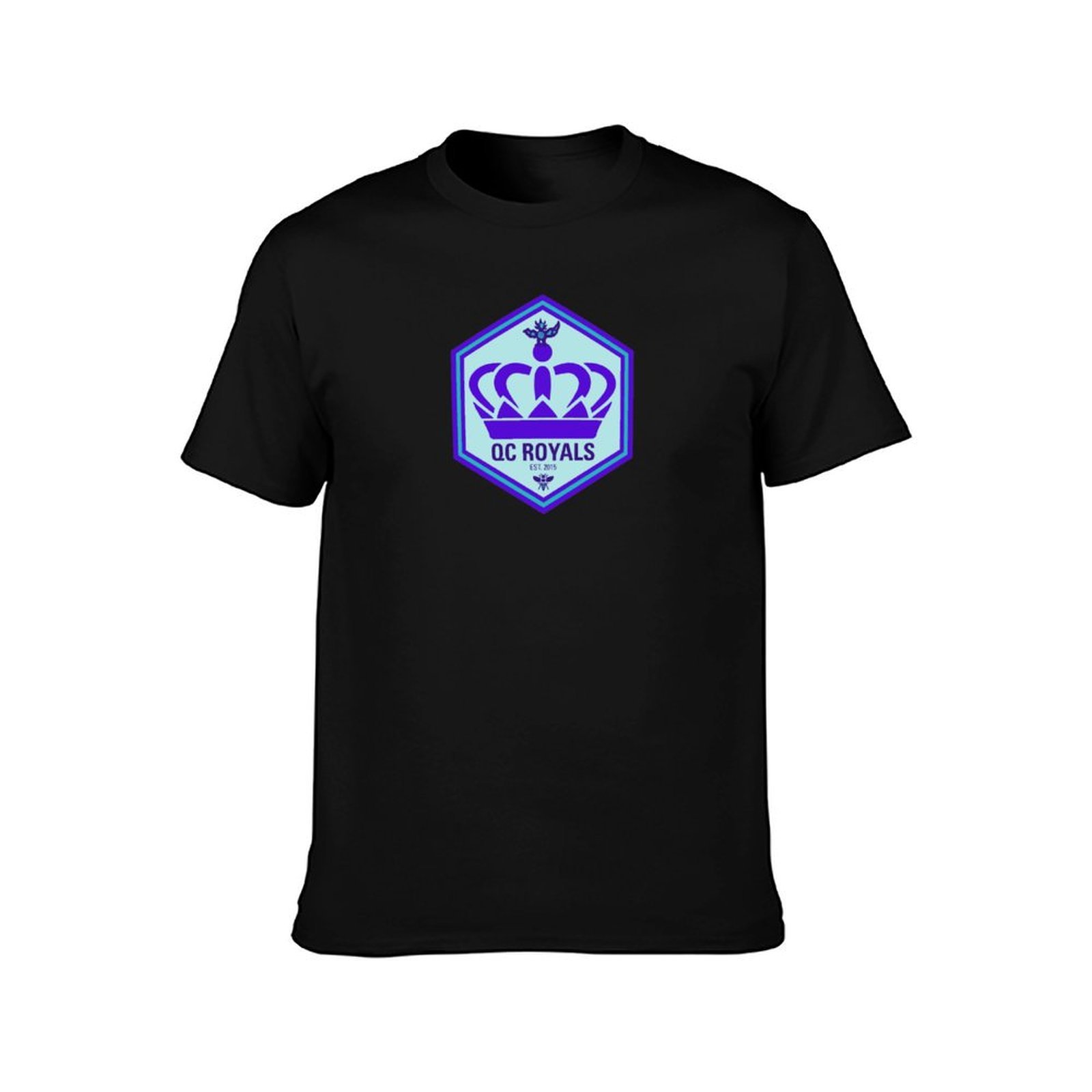 Camiseta com logotipo QC Royal - Printing Qc avaliação e preço