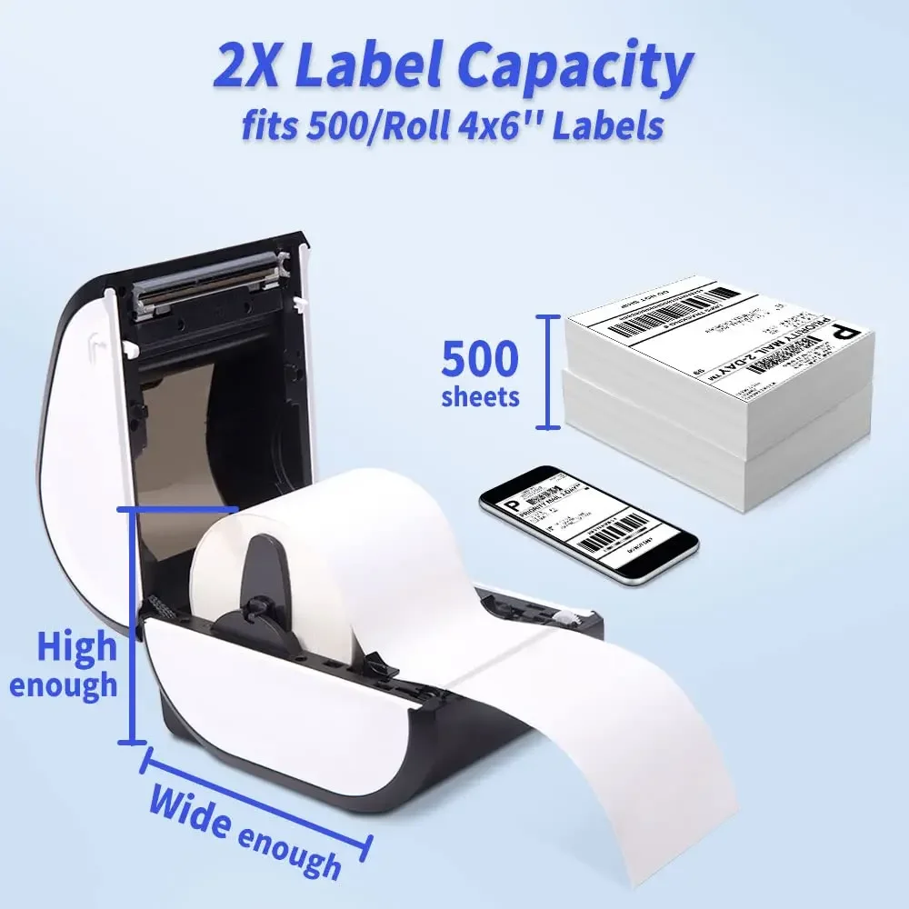 Impressora de envio bluethooth - Commercial Label Printing Machine avaliação e preço