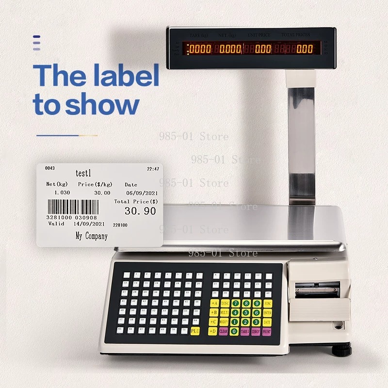 Balança Eletrônica com Impress - Commercial Label Printing Machine avaliação e preço