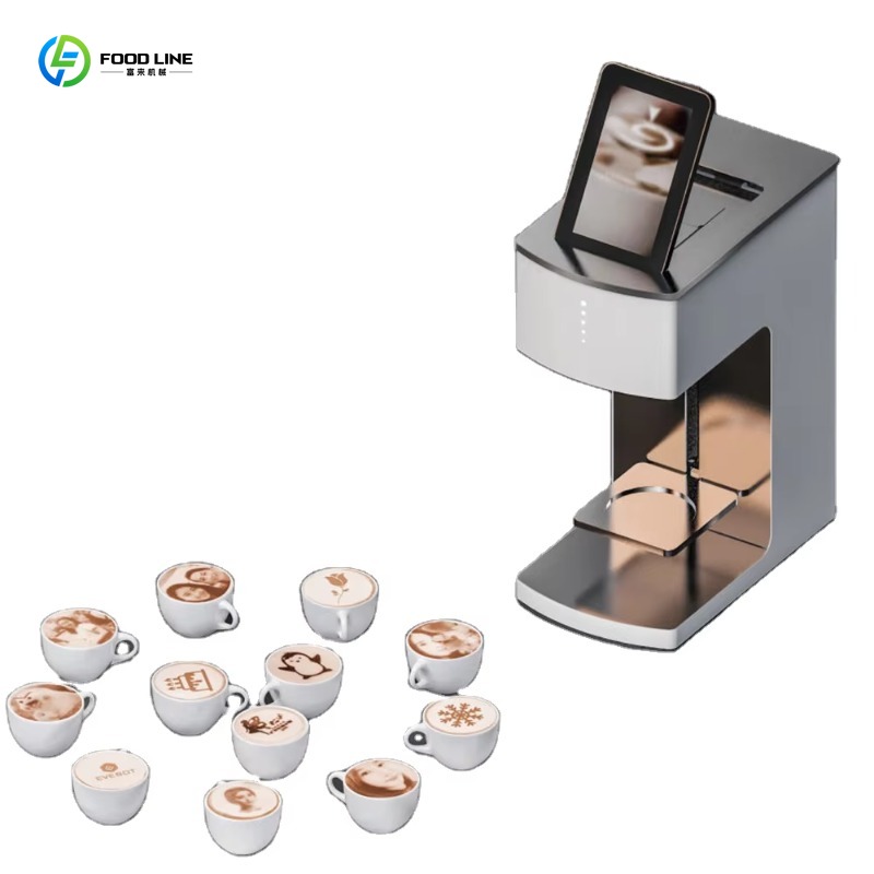 Impressora de Arte em Café 3D  - Commercial Printing Press Machine avaliação e preço