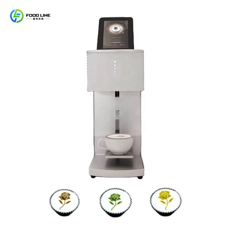 Impressora de Arte em Café 3D  - Commercial Printing Press Machine avaliação e preço