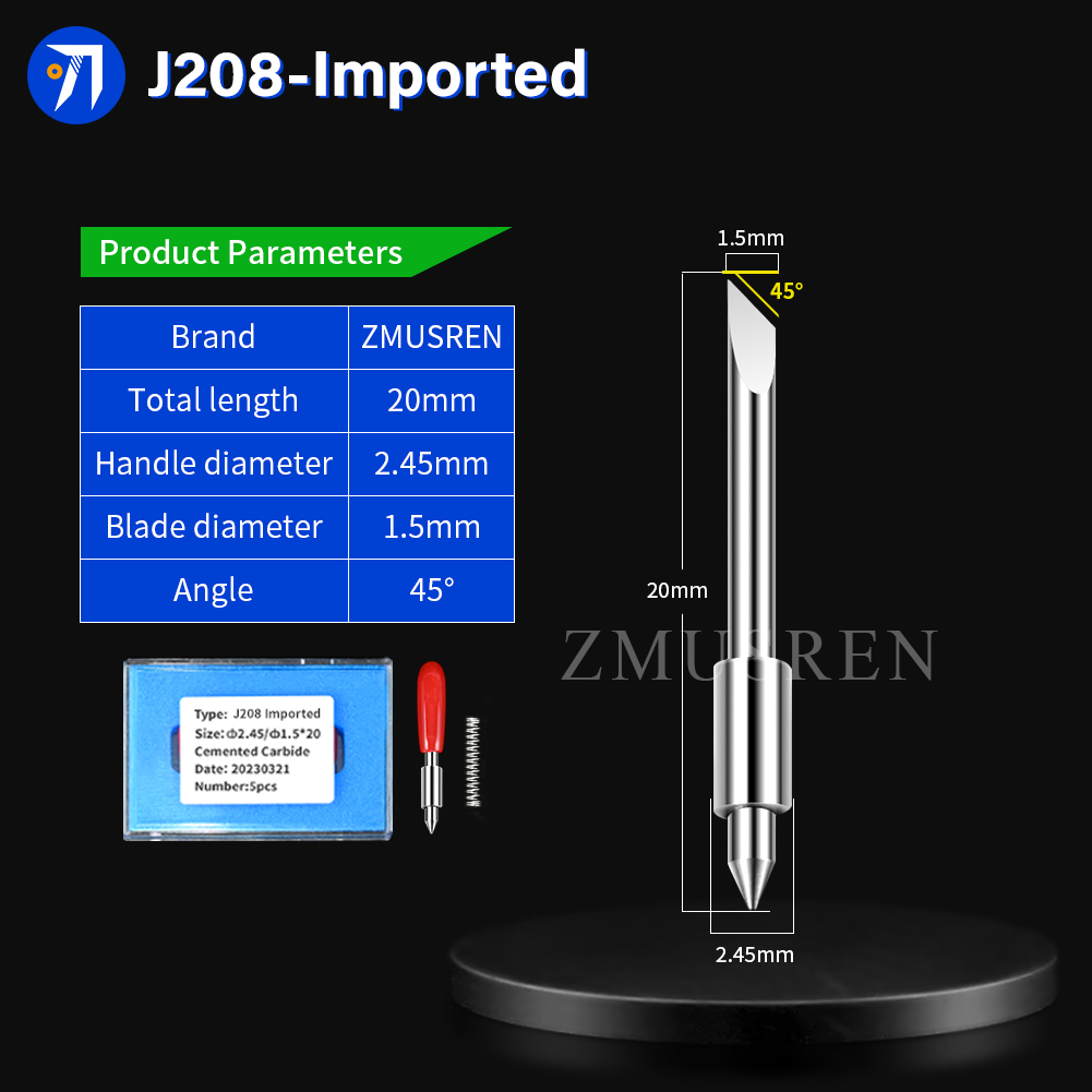 10 Caixas / 50 Peças Lâminas J - Cutting Plotter Blade avaliação e preço