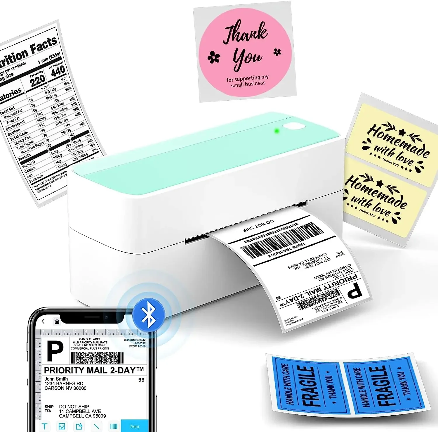 Papel para etiquetas de impres - Commercial Printer avaliação e preço
