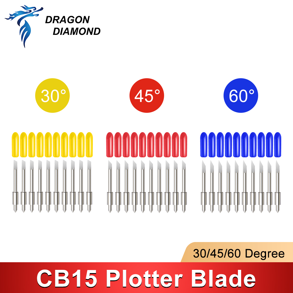 DRAGON DIAMOND 5 PCS 30/45/60  - Cutting Plotter Blade avaliação e preço