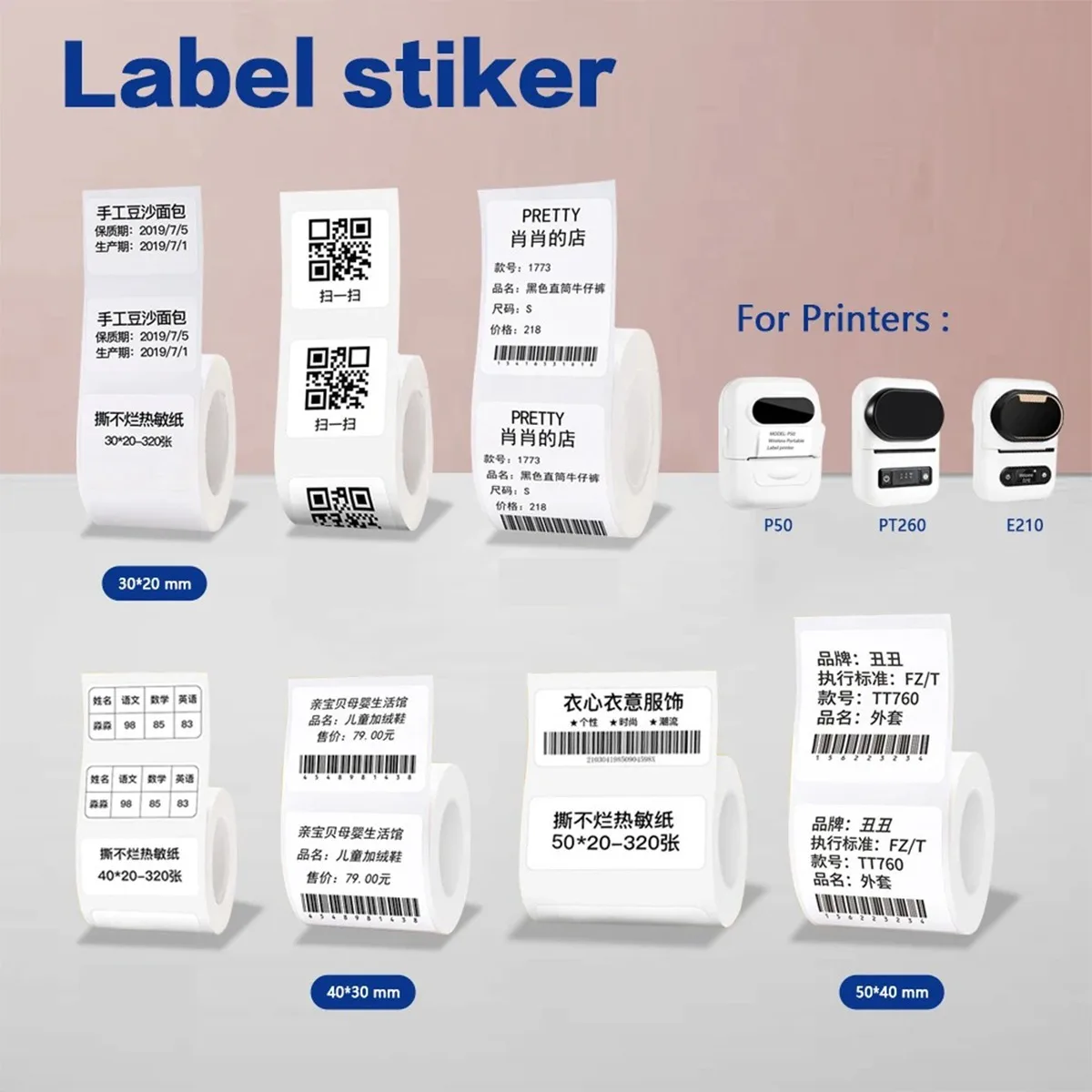 Etiqueta térmica de papel, eti - Commercial Label Printing Machine avaliação e preço