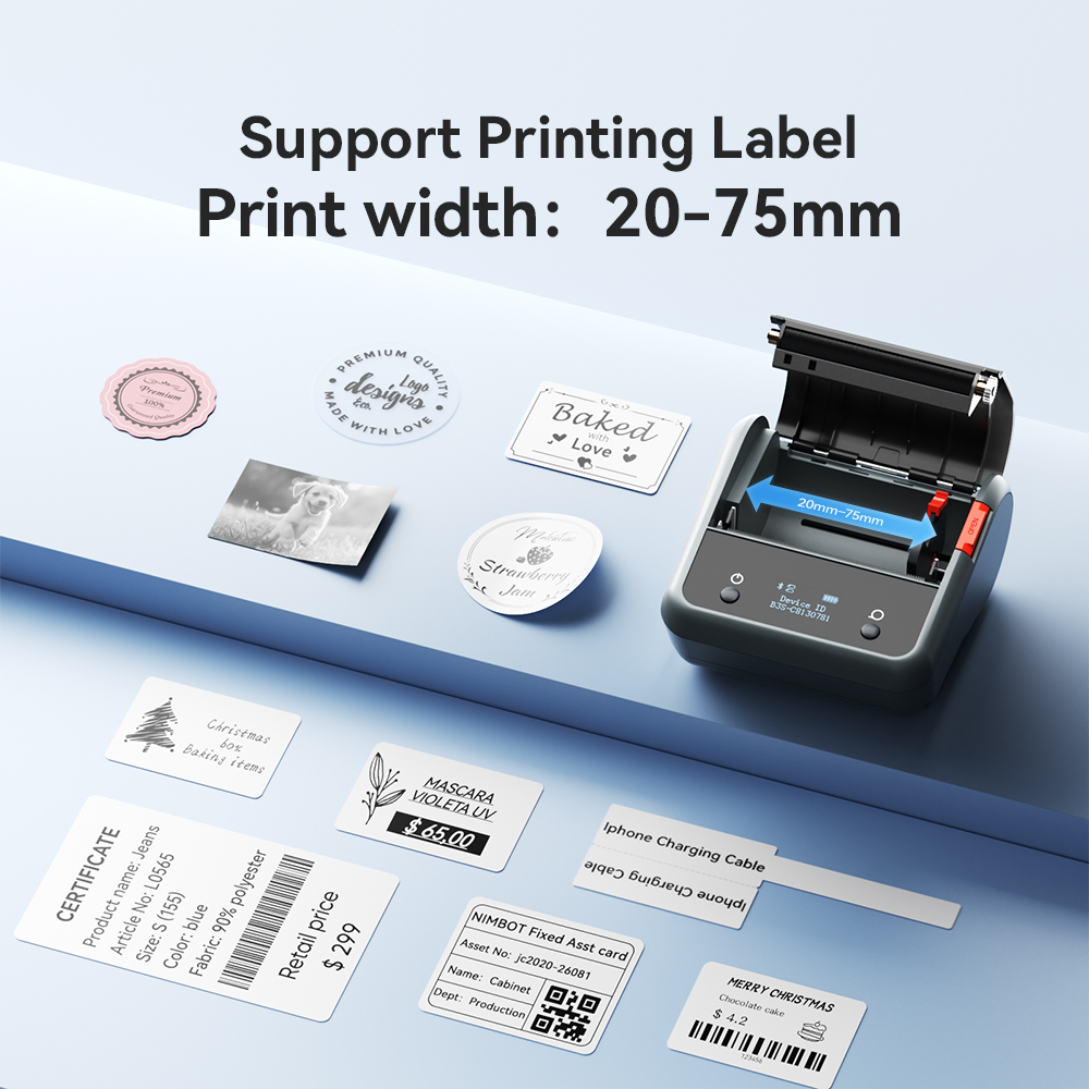 Niimbot B3S Impressora de Etiq - Commercial Label Printing Machine avaliação e preço