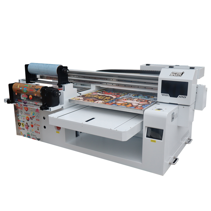Impressora UV de rolo plano de - Commercial Uv Printing Machine avaliação e preço