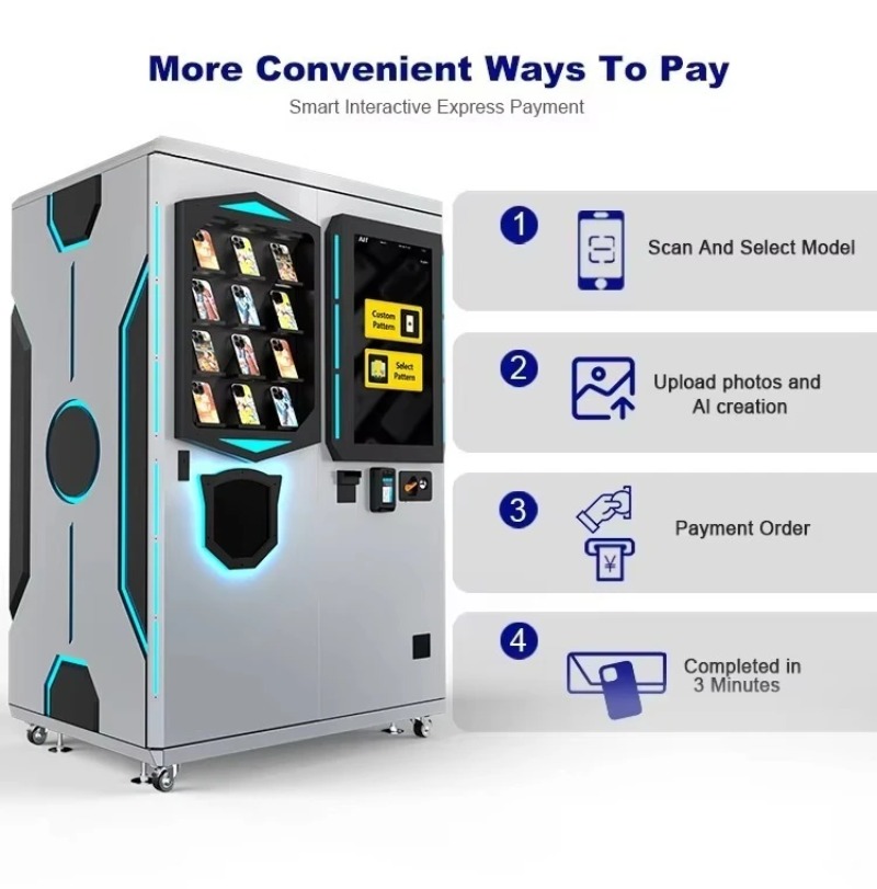 Máquina de Venda Automática de - Commercial Uv Printing Machine avaliação e preço