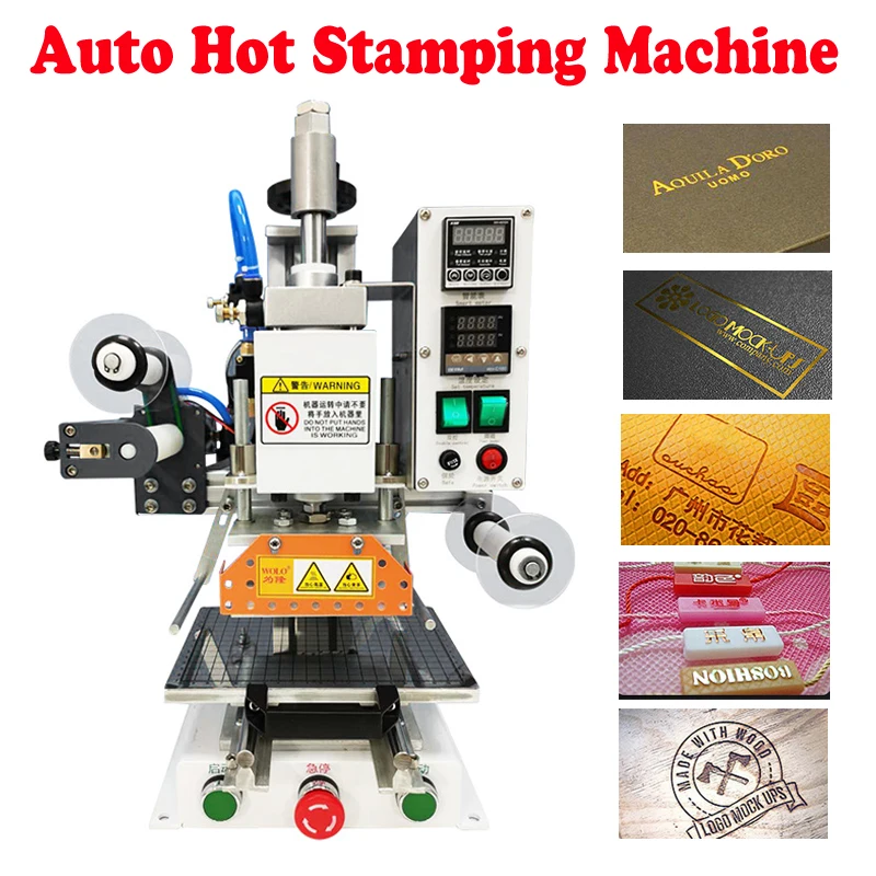Pequena impressora automática  - Foil Transfer Machine avaliação e preço