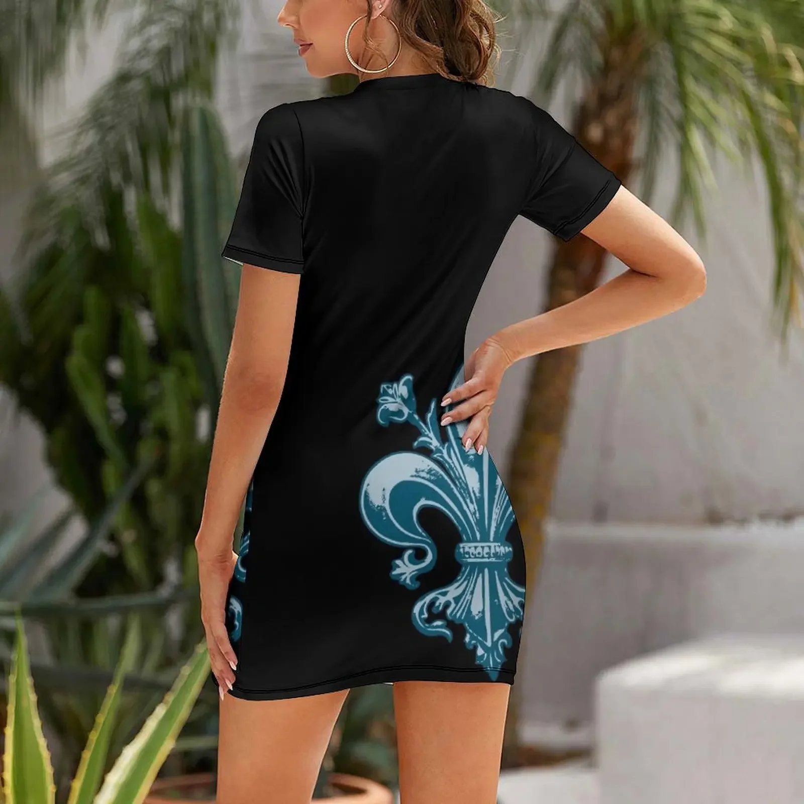 Quebec França Azul Royal Fleur - Printing Qc avaliação e preço