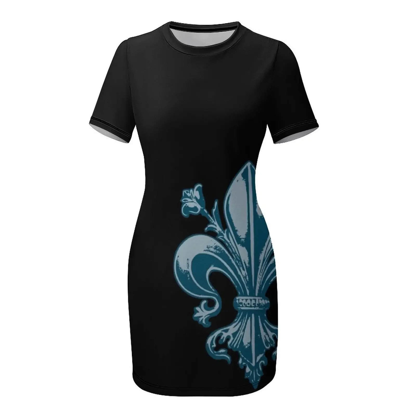 Quebec França Azul Royal Fleur - Printing Qc avaliação e preço