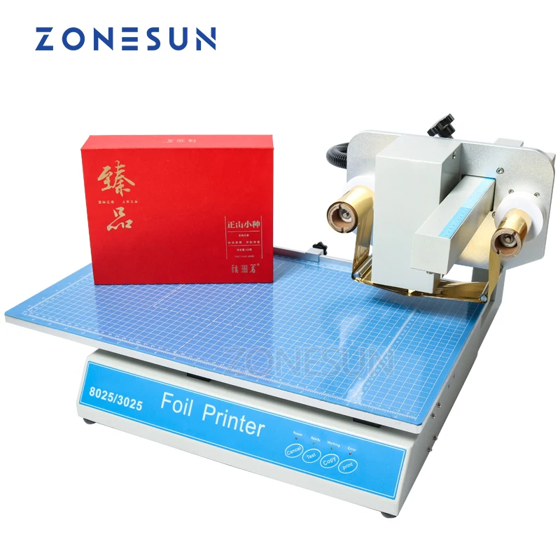 Zonesun 8025 máquina de carimb - Foil Transfer Machine avaliação e preço