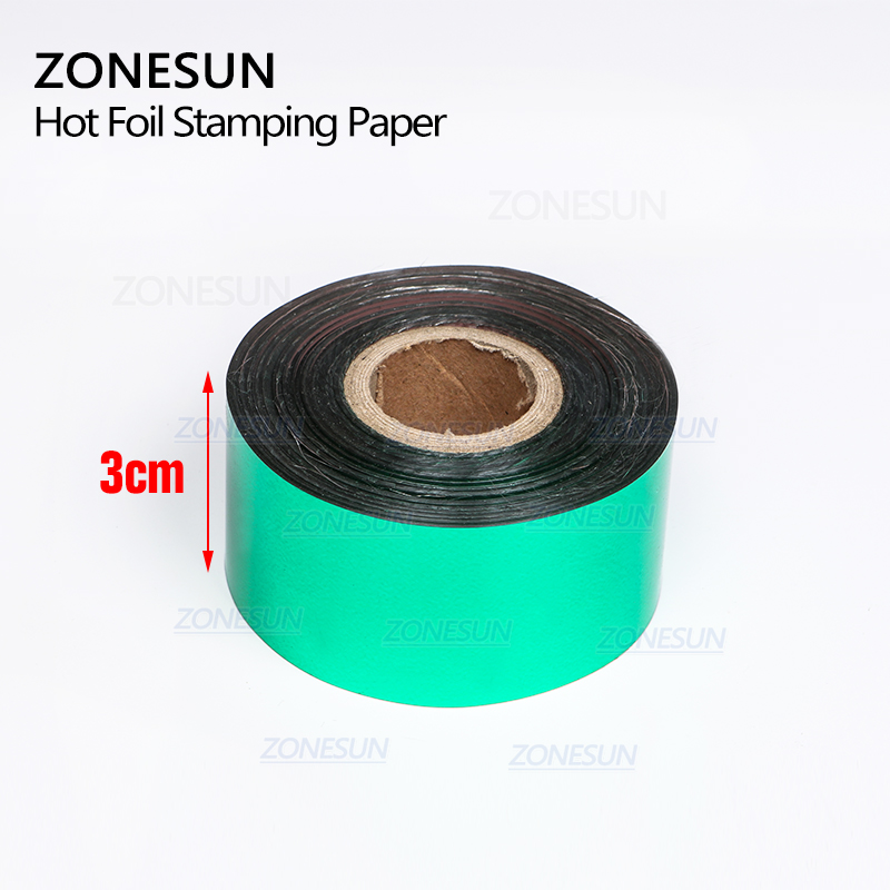 Zonesun 3/4/5cm ouro prata pre - Foil Transfer Machine avaliação e preço